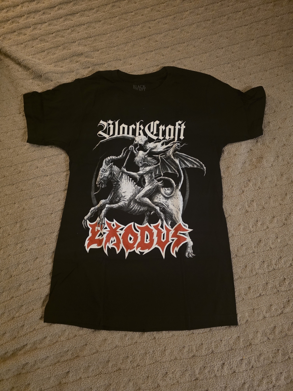 Blackcraft 'Exodus' Graphic Tee in Black